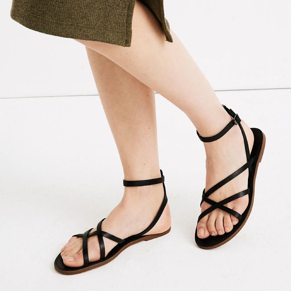 NWOT Madewell Boardwalk Skinny-Strap Sandal